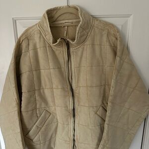 Brand new Free People Dolman quilted knit jacket
